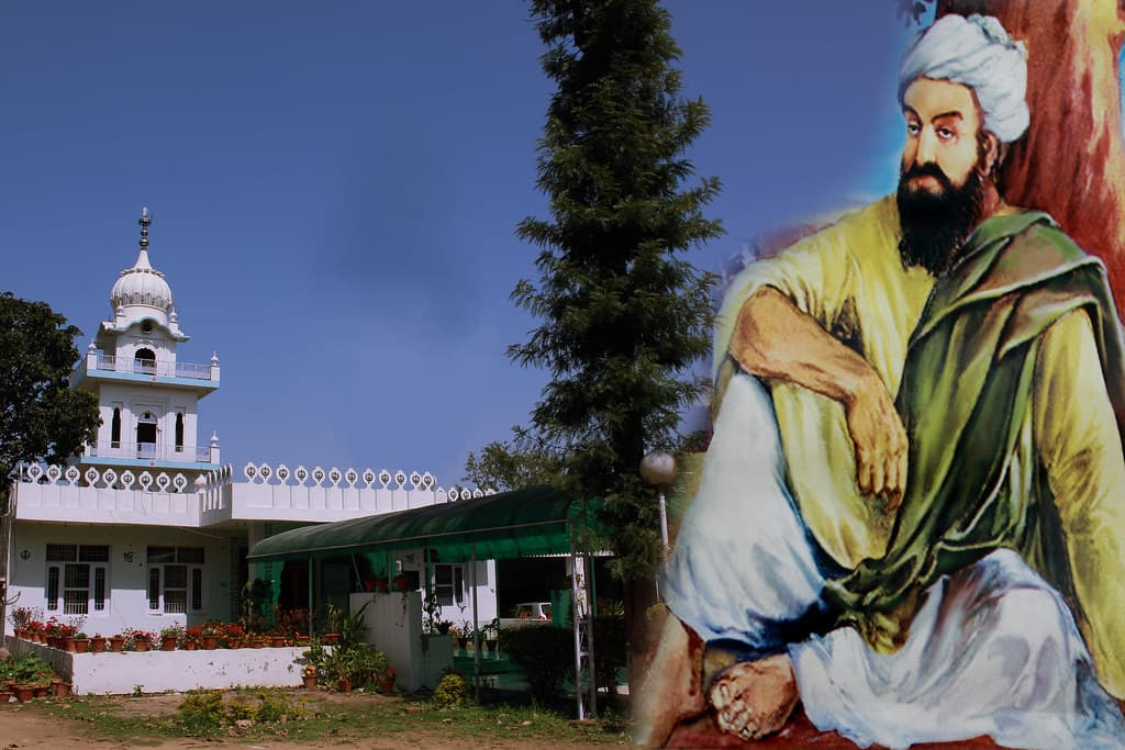 Gurudwara Dhanna Bhagat Ji exterior architecture